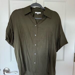 Vince Olive Green women’s  Shirt